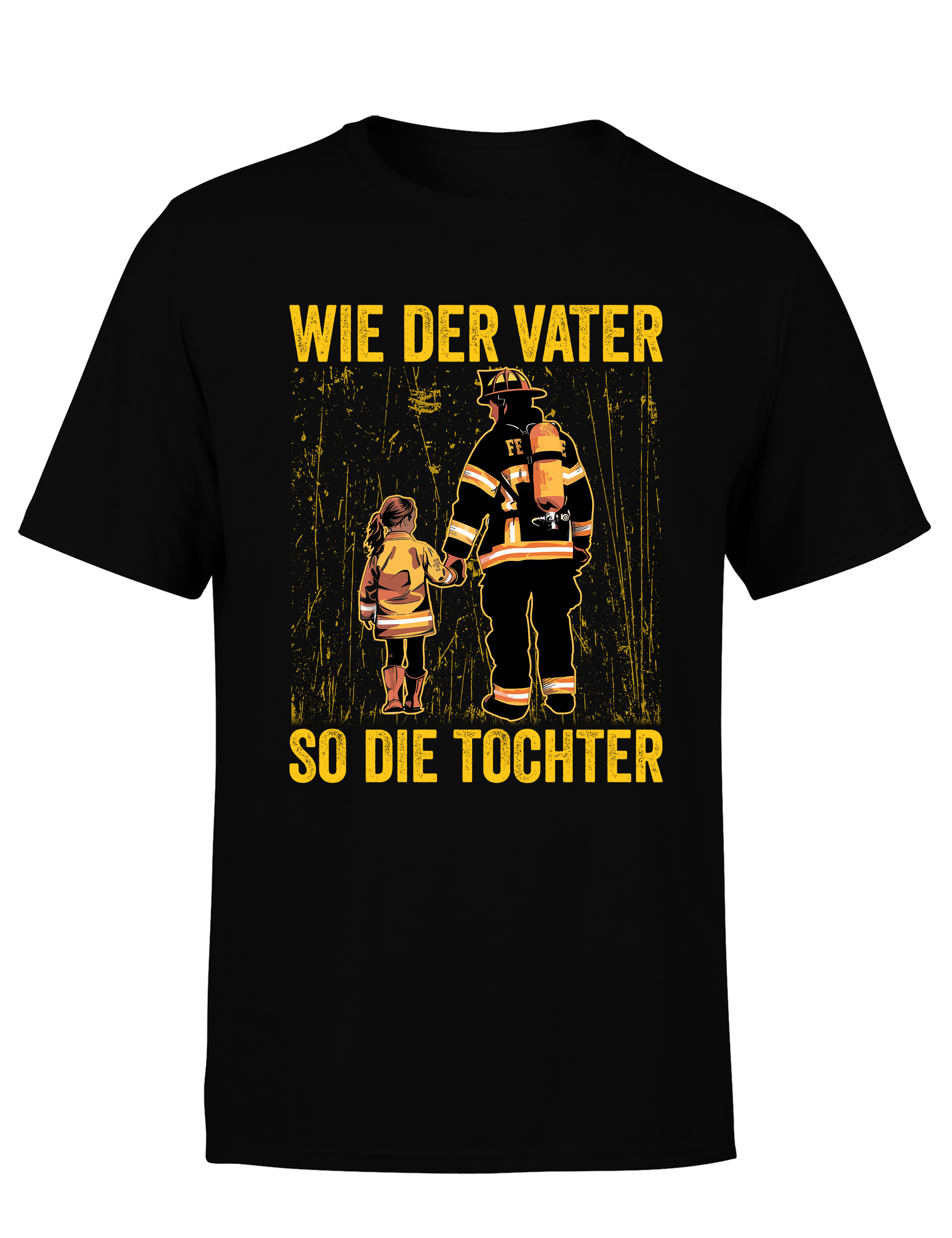 Feuerwehr Geschenk T-Shirt – Wie der Vater so die Tochter